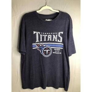 Tennessee Titans Music City Miracle sz XL NFL Team Apparel 2000s